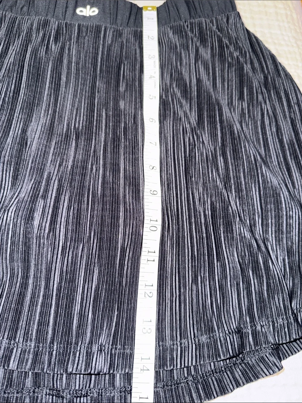 Alo Micro Plisse Tennis Skirt